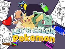 Let's Color Pokemon