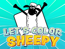 Let's Color: Sheepy