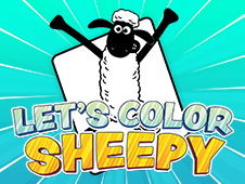 Let's Color: Sheepy Online