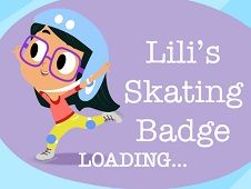 Lili Skating Badge
