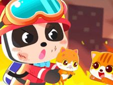 Little Panda Fireman Online