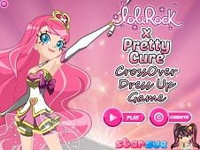 Lolirock X Pretty Cure Dress Up Online