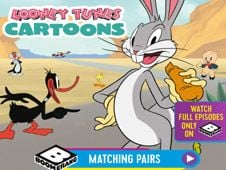 Looney Tunes Cartoons Matching Pairs