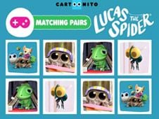 Lucas the Spider: Matching Pairs Online