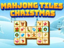 Mahjong Tiles Christmas Online