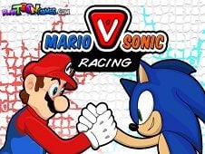 Mario vs Sonic Racing