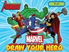 Marvel Draw Your Hero Online