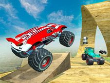 Mega Ramp Monster Truck Race Online