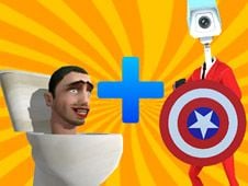 Merge Toilet Skybidi Mod Online