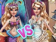 Mermaid vs Princess