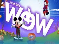Mickey and Spidey Halloween Game Online
