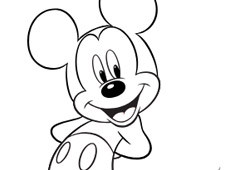 Mickey Mouse Coloring Book