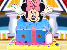 Minnie Mouse Surprise Cake