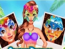 Oceania Princess Moana Face Art Online