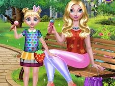 Mommy and Daughter Summer Day Online