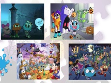 Monster Halloween Puzzle Online