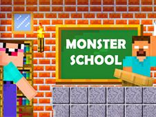 Monster School Challenges Online