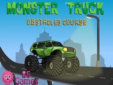 Monster Truck Obstacle Course Online