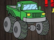 Monster Truck Jigsaw Online