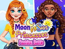 Moon vs Sun Princess Fashion Battle