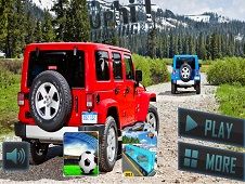 Mountain Climb Passenger Jeep Simulator