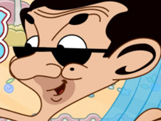 Mr Bean Skidding