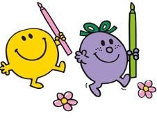 Mr Men Coloring Book