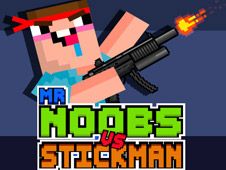 Mr Noobs vs Stickman Online