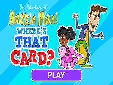 Adventures of Napkin Man Wheres the Card