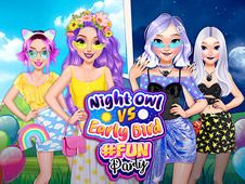 Night Owl vs Early Bird Fun Party Online