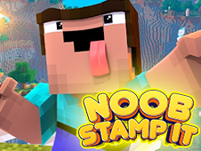 Noob Stamp It - Minecraft Games