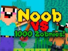 Noob Vs 1000 Zombies!