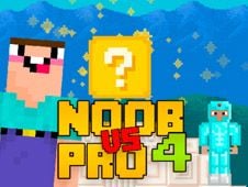 Noob Vs Pro 4 Lucky Block Online