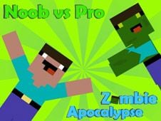Noob vs Pro Zombie Apocalypse