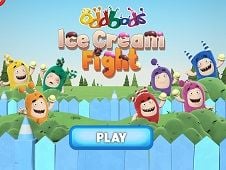 Oddbods Ice Cream Fight