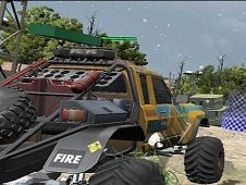 Offroad Monster Truck Forest Championship Online