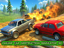 Online Car Destruction Simulator 3D