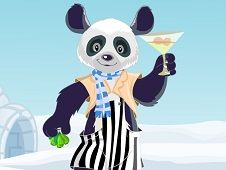 Panda Lounger Dress Up Online