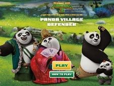 Panda Village Defender Online