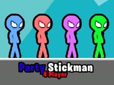 Party Stickman 4 Player Online