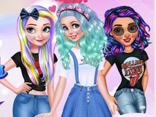 Princesses Pastel Hairstyles Online