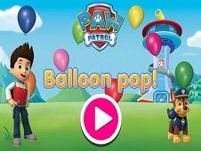 Paw Patrol Balloon Pop Online