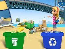 Paw Patrol Beach Cleaning Online