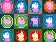 Peppa Pig 3 In a Row Online