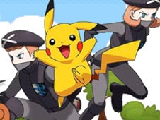 Pikachu Thunder Bolt Attack