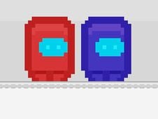 Pixel Us Red and Blue 2