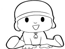 Pocoyo Coloring