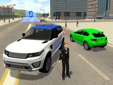 Police Car in the City Online