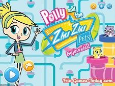 Polly and The Zhu Zhu Pets Bejeweled