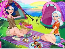 Crystal and Ava Camping Trip